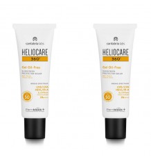 Heliocare 360 Gel Oil Free 50 50+50 ml Duplo Promocion