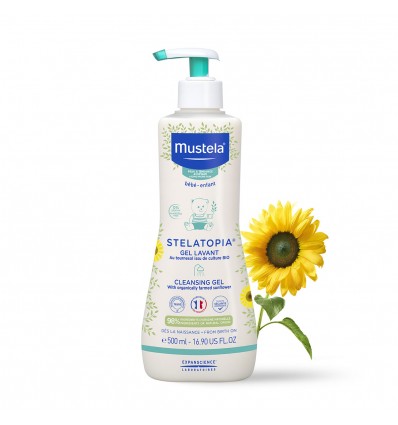 Mustela Stelatopia Gel Bath 500 ml