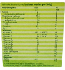 Blevit Optimum 8 Cereales 400g ingredientes