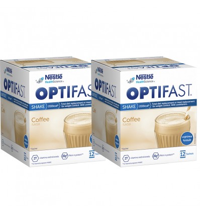 Optifast Kaffee Smoothie Duplo 24 Beutel