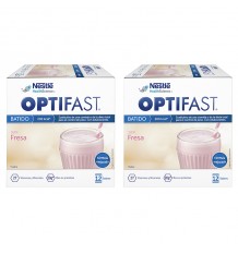 Optifast Erdbeer-Smoothie Duplo 24 sachets