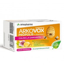 Arkovox Propolis Vitamin C Raspberry 24 Tablets