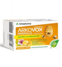 Arkovox Própolis y Vitamina c Miel 24 Comprimidos