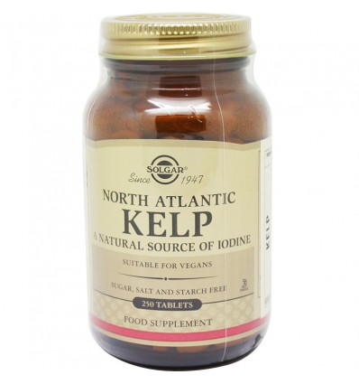 Solgar Kelp Iodo 250 Comprimidos
