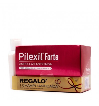 Pilexil Forte Ampoules Anticaida 15 Unités + Shampooing Pilexil 100ml