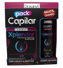 Xplendor 24 Capsules+ Shampoo Anticaida 300ml
