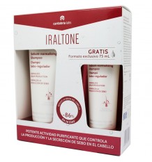 Pack Iraltone Champu Seborregulador 200ml + Champu 75ml