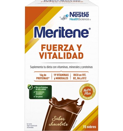 Chocolat Meritene 15 sachets
