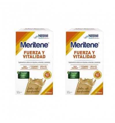Meritene Cafe descafeinado Duplo 30 sobres oferta Meritene Cafe descafeinado Duplo 30 sobres oferta