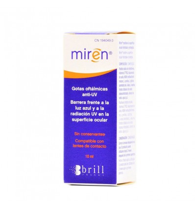 Miren Colirio Gotas Oftalmicas Anti Uv 10ml Miren Colirio Gotas Oftalmicas Anti Uv 10ml