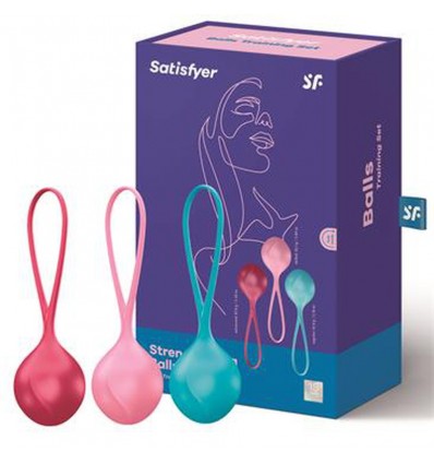 Satisfyer Balls 61,9 - 97,9 g Bolas Chinas Individuales Satisfyer Balls 61,9 - 97,9 g Bolas Chinas Individuales