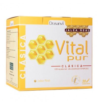 Vitalpur Clasica Jalea Real 20 Viales 15ml Vitalpur Clasica Jalea Real 20 Viales 15ml