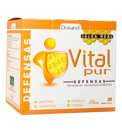 Vitalpur Defensas Jalea Real 20 Viales 15ml Vitalpur Defensas Jalea Real 20 Viales 15ml