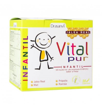 Vitalpur Junior Jalea Real 20 Viales 15ml Vitalpur Junior Jalea Real 20 Viales 15ml