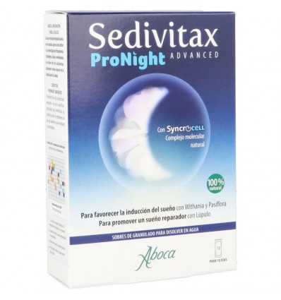 Sedivitax Pronight Progressé De 10 Enveloppes