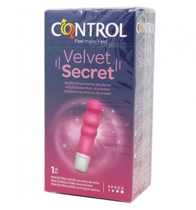 Control Velvet Secret Estimulador Vibrador