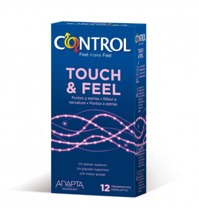 Controle Preservativos Touch & Feel 12 unidades