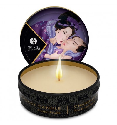 Shunga Mini Candle Massage Exotische Früchte 30ml