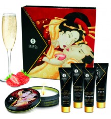 Shunga Kit Secret Geisha Fresa Champagne