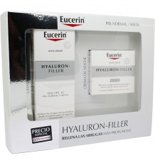 Eucerin Box Hyaluron Filler Crème de Jour Fps15 50ml + Crème de Nuit 50ml