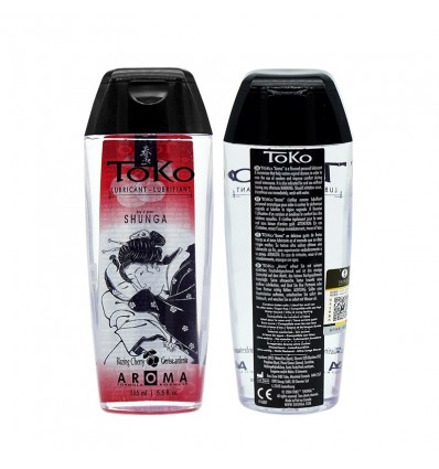 Shunga Toko Lubricante Aroma Cereza Ardiente 165ml