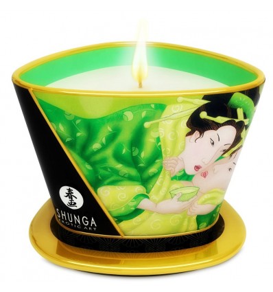 Shunga Vela Massagem chá Verde 170ml