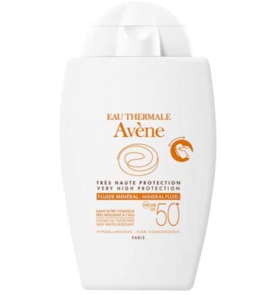 Avene Solar Mineral SPF50 Fluido 10g