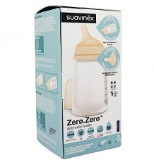 Suavinex Zero Zero Biberon Anticolico 270 ml Tetina M