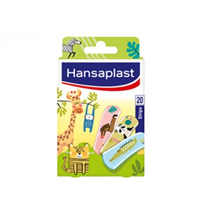 Hansaplast Tiritas Kids Animals 20 Unidades Hansaplast Tiritas Kids Animals 20 Unidades