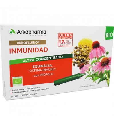 Arkofluido Inmunidad Echinacea 20 Viales Arkofluido Inmunidad Echinacea 20 Viales