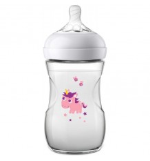 Avent Natural Biberon 260ml Unicornio