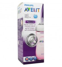 Avent Natural Biberon 330 ml Rosa oferta