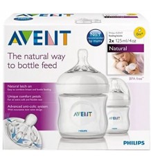 Avent Natural Bottle 125 ml Duplo Format Savings offer