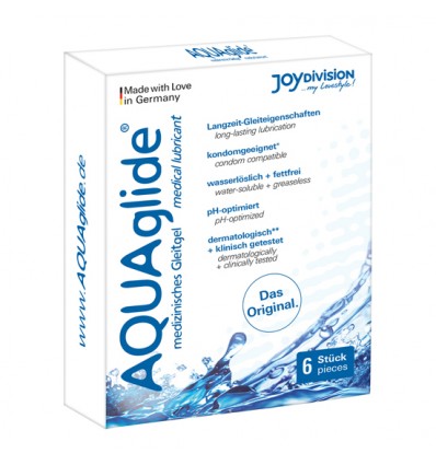 Aquaglide Lubricant Base Water-6 single-Dose 2ml