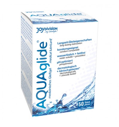 Aquaglide Lubricant Water Base 50 single-Dose 2ml