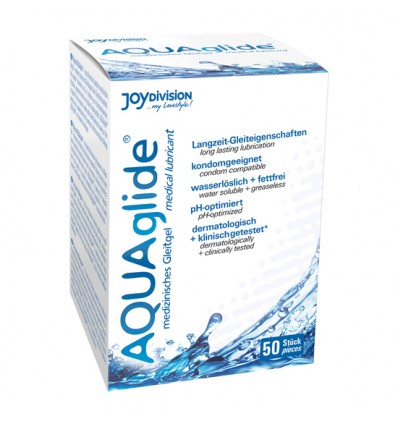 Aquaglide Lubricant Water Base 50 single-Dose 2ml