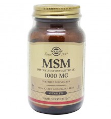 Solgar Msm Methylsulfonylmethan 1000 mg 60 Tabletten