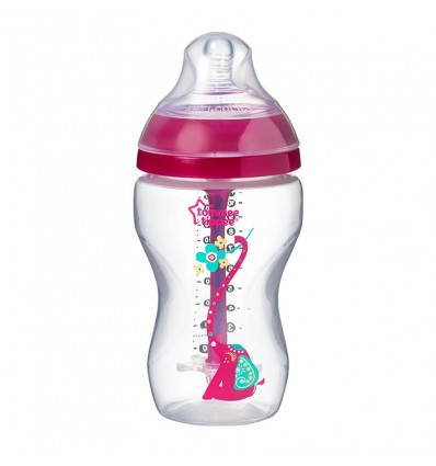 Tommee Tippee Biberon Anticolico Avanzado 340ml Rosa Tommee Tippee Biberon Anticolico Avanzado 340ml Rosa