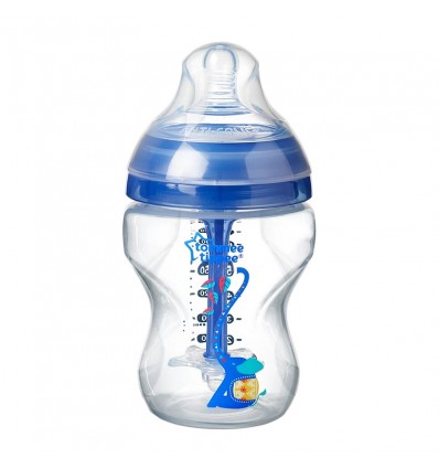 Tommee Tippee Biberon Anticolico Avanzado 260ml Azul Tommee Tippee Biberon Anticolico Avanzado 260ml Azul