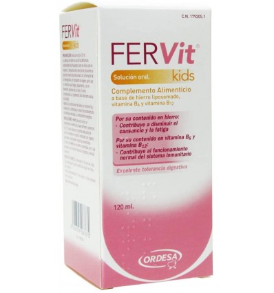 Fervit Jarabe Solucion 120 ml