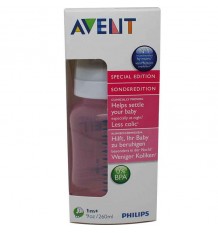 Avent Classic Bottle 260 ml Pink Simple