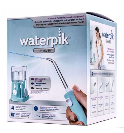 Waterpik Traveler Wp300 Irrigador Bucal Blue Azul Waterpik Traveler Wp300 Irrigador Bucal Blue Azul