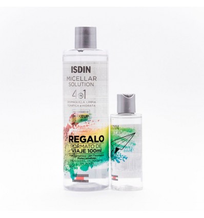 Isdin Micellar Solution 4 en 1 400ml + 100ml Regalo Isdin Micellar Solution 4 en 1 400ml + 100ml Regalo