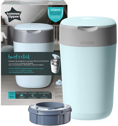 Tommee Tippee Contentor De Fraldas Twist & Click Azul