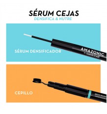 Amazonic Serum Densificador Cejas 2.5ml + Cepillo Aplicador 