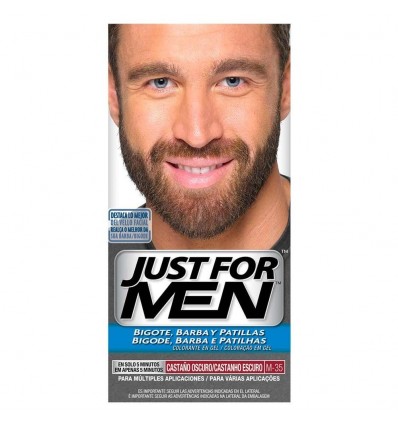 Just for Men Bigote Barba Patillas Castaño Oscuro  M 35