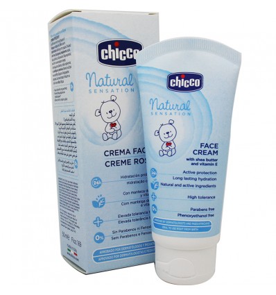 Chicco Natural Sensation - Baby Gesichtscreme, 50 Ml