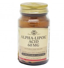 Solgar Alpha Lipoic Acid 60 mg 30 Capsulas