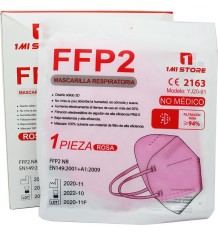 Mascarilla Ffp2 Nr 1MiStore Rosa 20 Unidades Caja Completa precio
