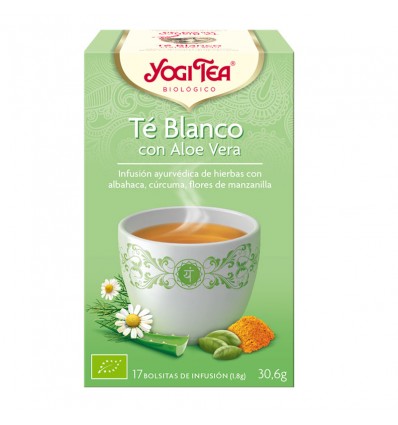 Yogi Tea Te Blanco Aloe Vera 17 Bolsitas